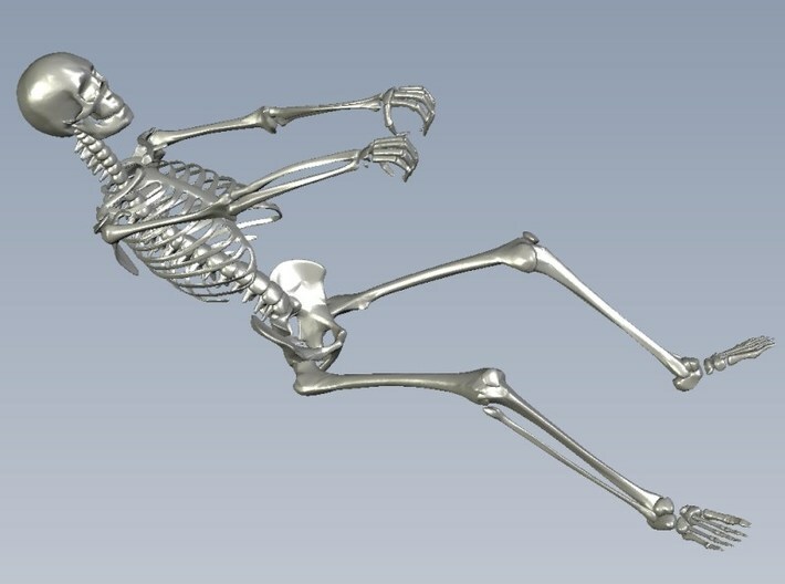 1/35 scale Viking oarsman skeleton figures x 5 3d printed 