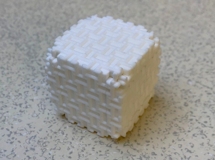 Stickman's Snowflake Puzzle Box 3d printed