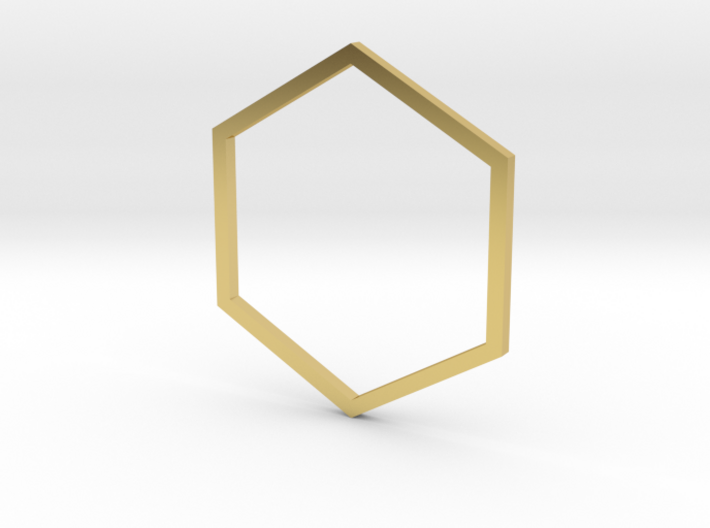 Hexagon 17.75mm 3d printed