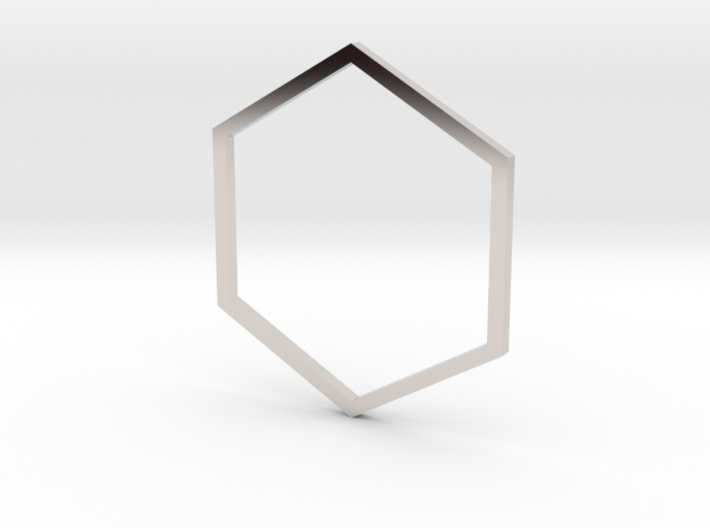 Hexagon 18.89mm 3d printed