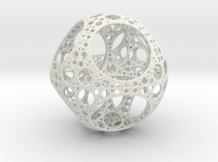 Apollonian Octahedron - Thick 3d printed