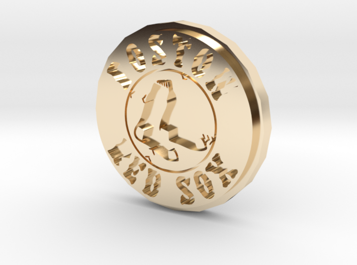 Boston World Series Coin 3d printed