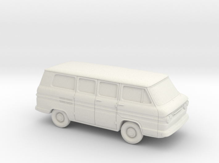 1/64 1961-65 Chevrolet Corvair Greenbrier 3d printed