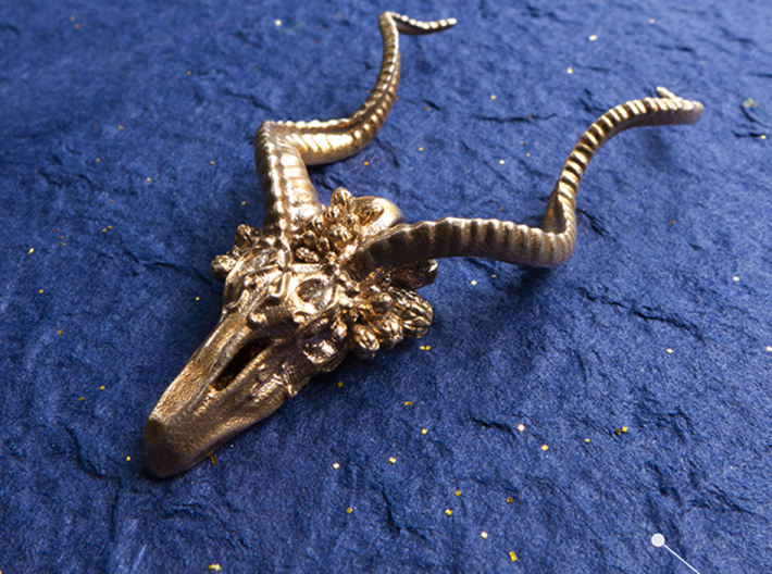 Kudu Gifts - Pendant - Vessels 3d printed Kudu Gifts - Natural Bronze - Vessels
