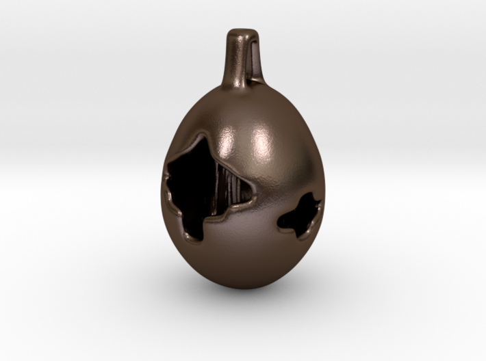 Fox Hollow - Pendant - Orphic Eggs 3d printed 