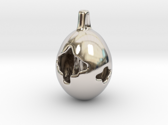 Fox Hollow - Pendant - Orphic Eggs 3d printed