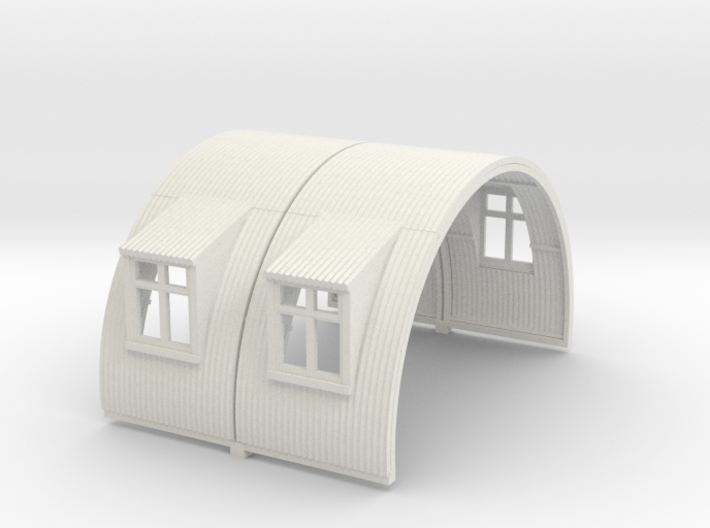 N-87-complete-nissen-hut-mid-16-two-wind-1a 3d printed