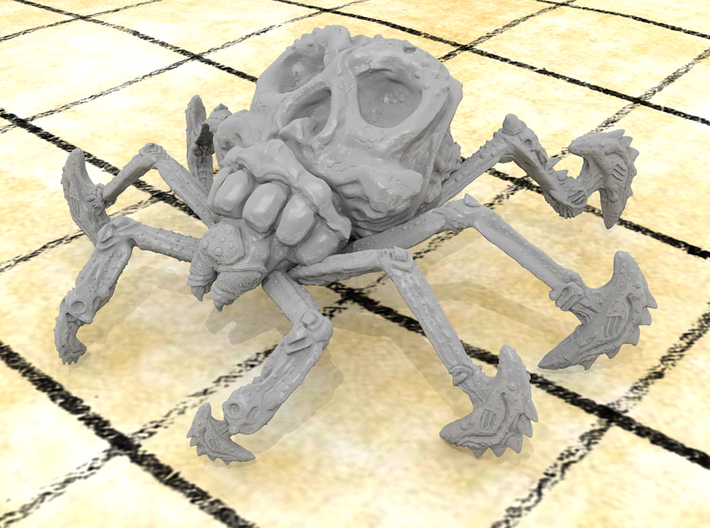 Skull Spider (50mm) 3d printed 