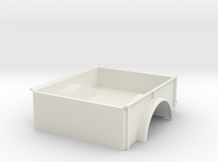 WWII 3/4 ton truck bed 1/10 like Dodge M37 3d printed