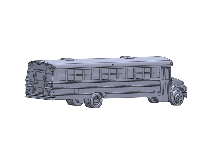 Thomas40' School Bus  3d printed 