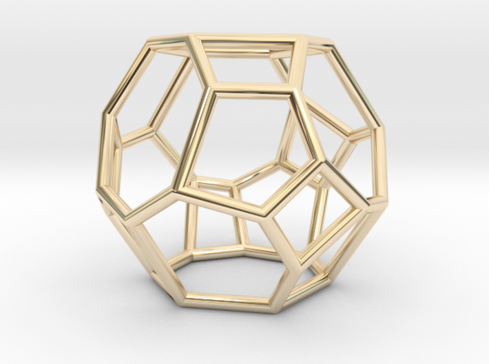 &quot;Irregular&quot; polyhedron no. 4 3d printed