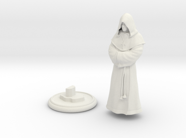 Monk Character 3d printed 