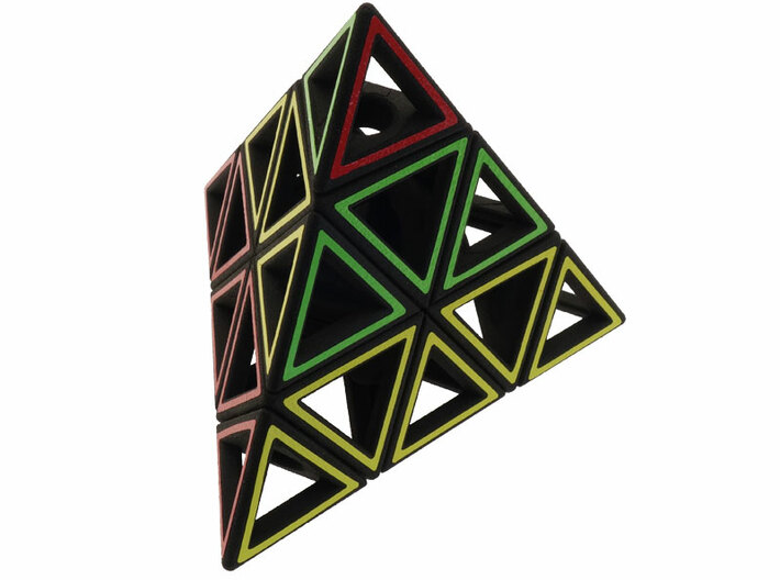 Hollow Pyramid 3d printed 