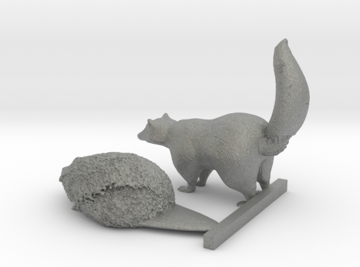 O Scale Woodland Animals 1 3d printed This is a render not a picture