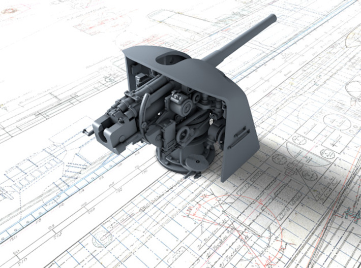 1/48 German 8.8cm L/45 MPL C/13 Gun x1 3d printed 1/48 German 8.8cm L/45 MPL C/13 Gun x1