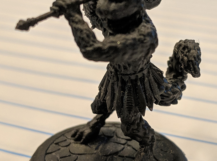 Cat Warrior 28mm ( Updated ) 3d printed 