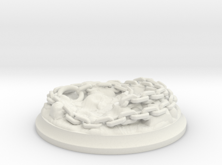 Lava Chains - 40 mm Base for Tabletop Games 3d printed