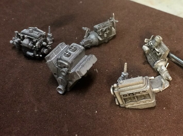 Engines & Transmissions 3d printed 