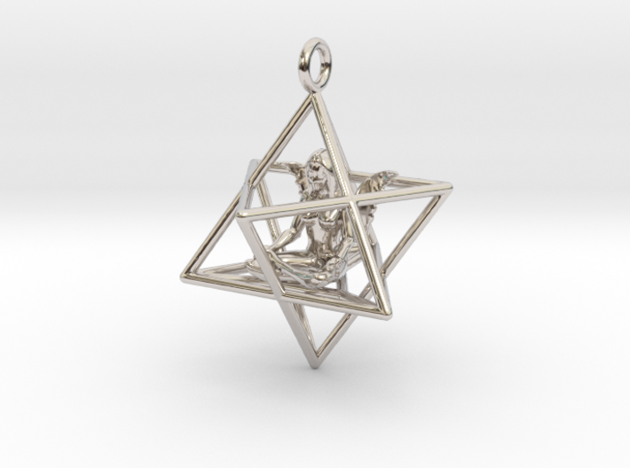 Star Tetrahedron Angel 30 mm 3d printed