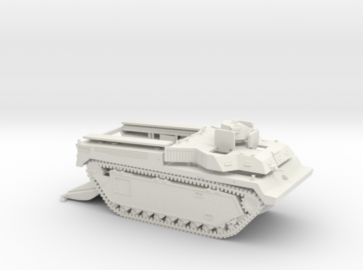 1/72 LVT-3C with open cargo bay 3d printed