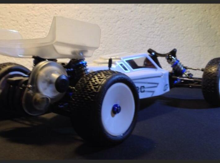 RC10 B4.3 Chassis 3d printed 