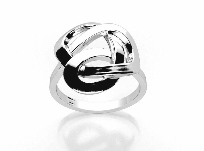Infinity Love Ring 3d printed Celta sortija