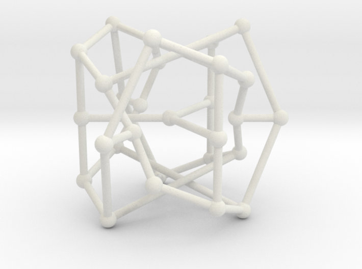 Coxeter graph 3d printed