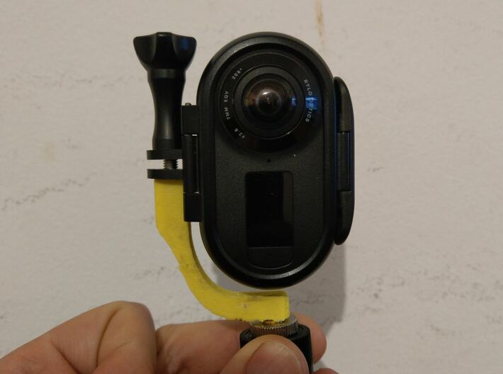 Rylo vertical mount adapter 3d printed 