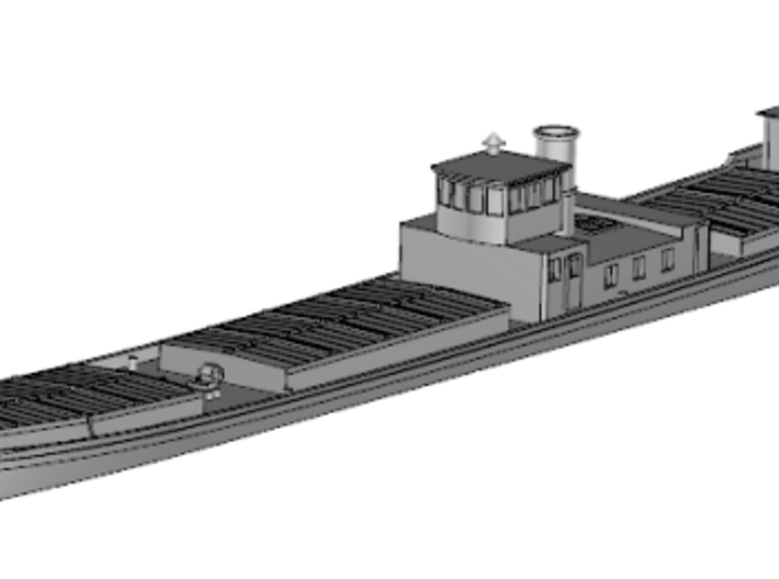 Rhine River Motorship Cimbria/Normannia 1928 3d printed 