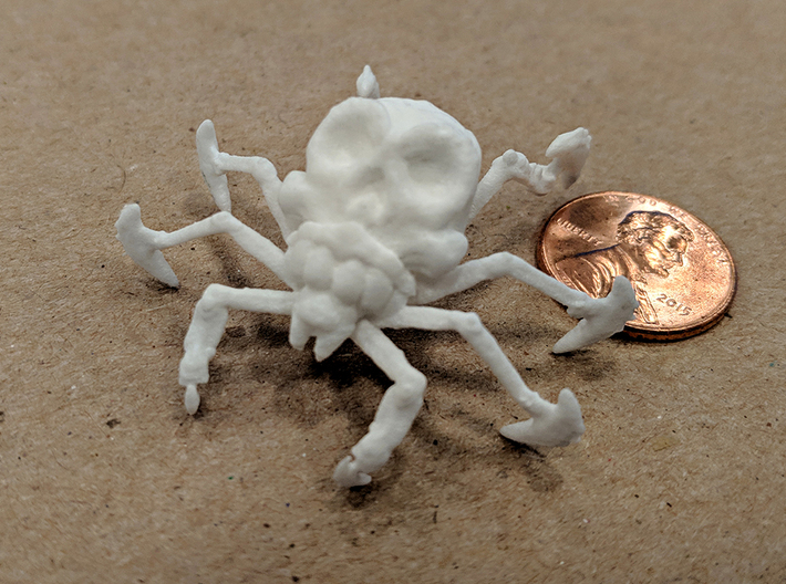 Skull Spider (50mm) 3d printed 
