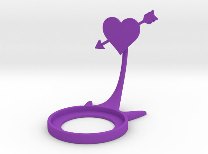 Valentine Arrow Heart 3d printed 