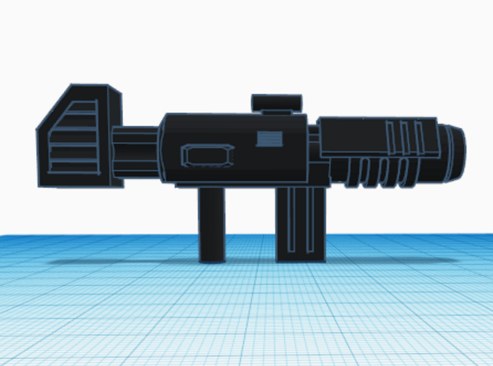 Prime gun redesign 2(deluxe/voyager)  3d printed 