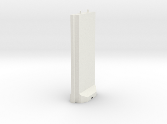 1/35 Concrete T-Wall Section 3d printed 