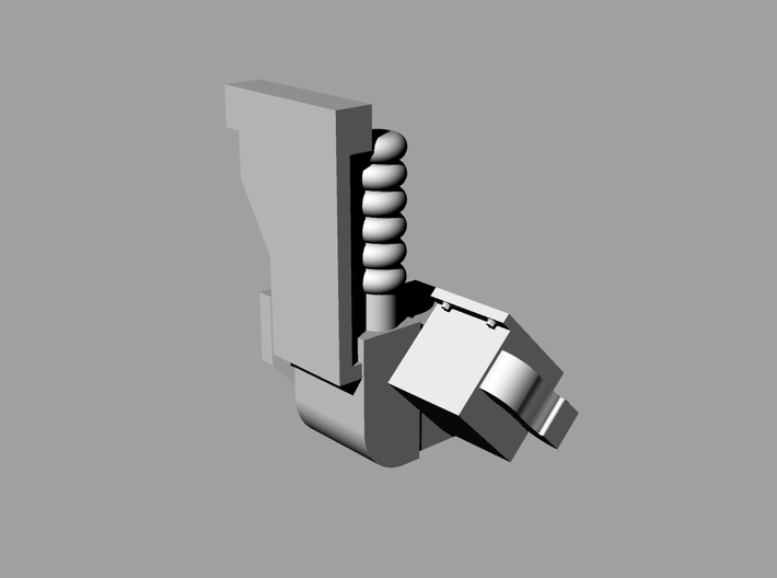 Heater boot and ducts for M1113 Special Forces GMV 3d printed 