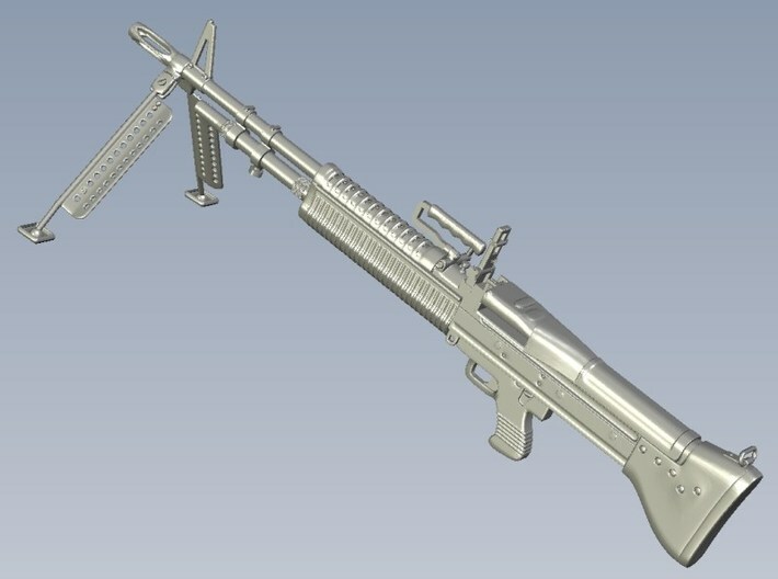1/24 scale Saco Defense M-60 machineguns x 5 3d printed 