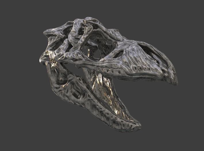 TRexSkull Pendant 3d printed Presentation render