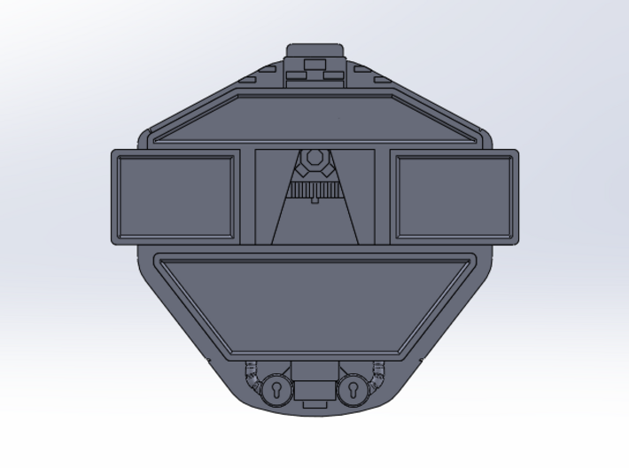 LOGH Empire Skirnir 1:8000 3d printed 