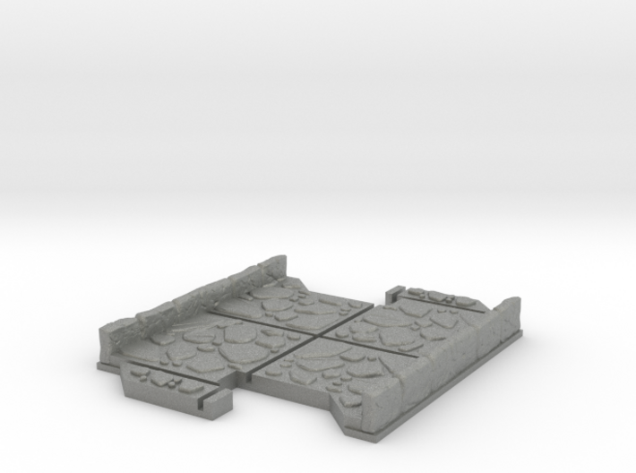Small 2 way Dungeon Tile 3d printed