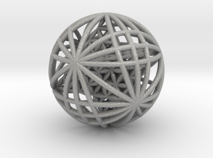 Tantric Star of Awesomeness Sphere (no bale) 2.5&quot; 3d printed