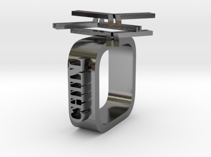 Beetle Bionic Ring - Ring 3d printed