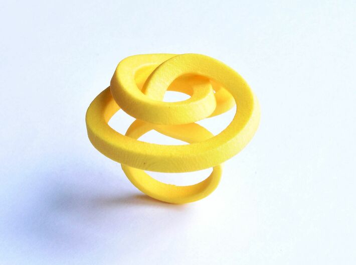 Lio Large  3d printed Colour Ring