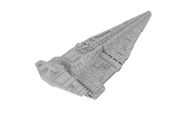 100mm Strident Class Star Defender 3d printed 
