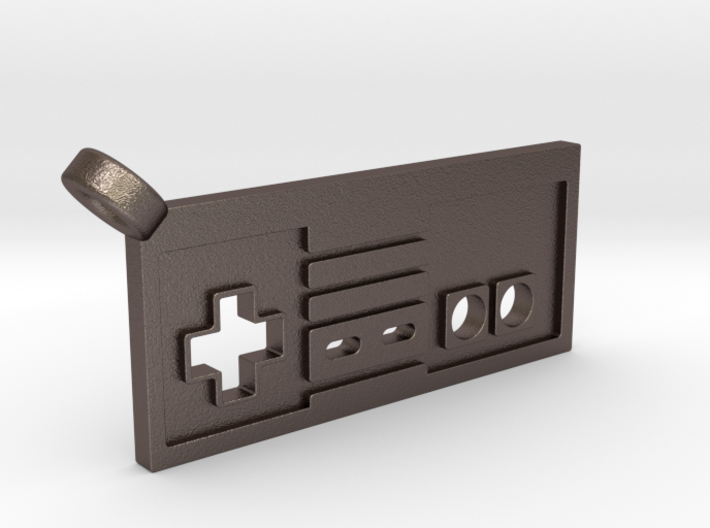 NES Controller Styled Pendant 3d printed