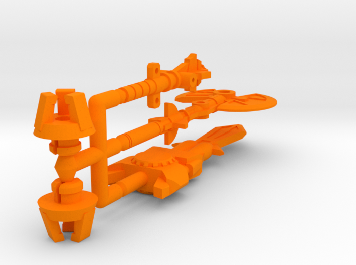 3mm RID Orange Weapon Pack 3d printed 