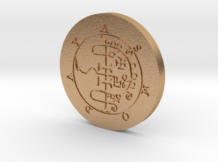 Asmoday Coin 3d printed