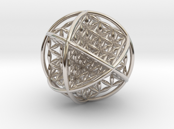 Ball Of Life v2 Sphere 2.5&quot; 3d printed