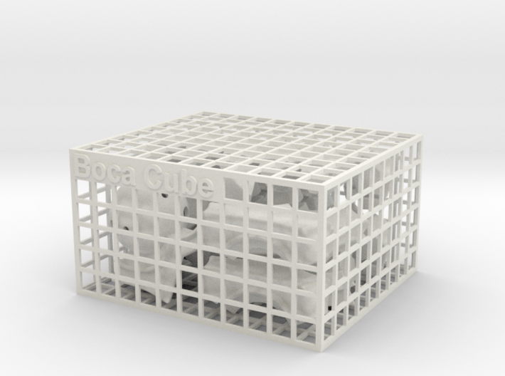 Boca Cube 3d printed 