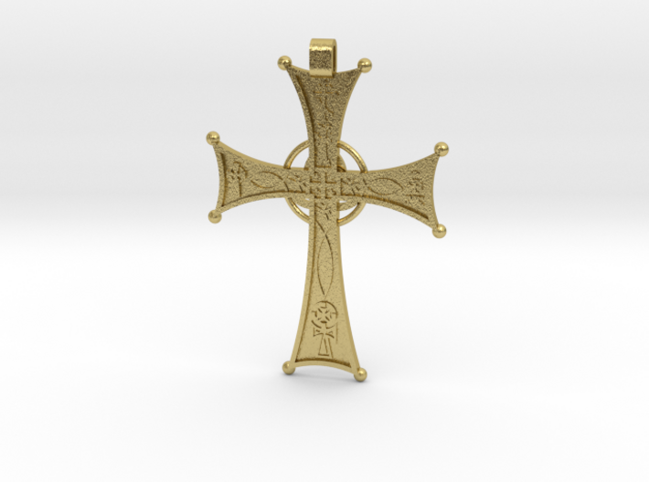 A Cross for All Christians 3d printed