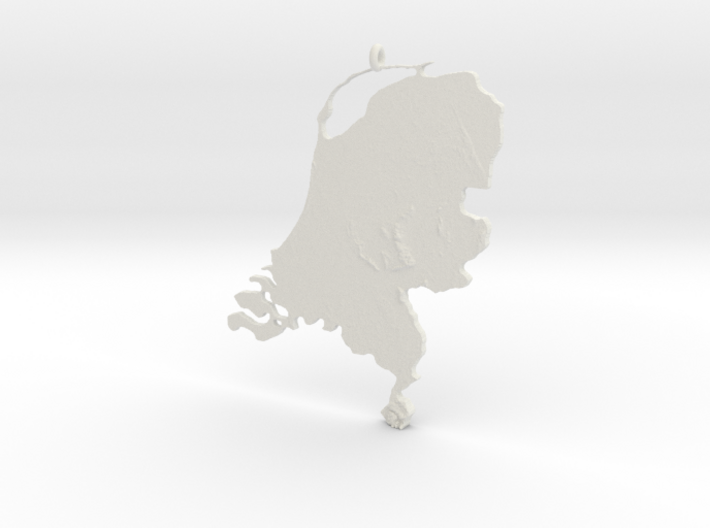 Netherlands Christmas Ornament 3d printed 