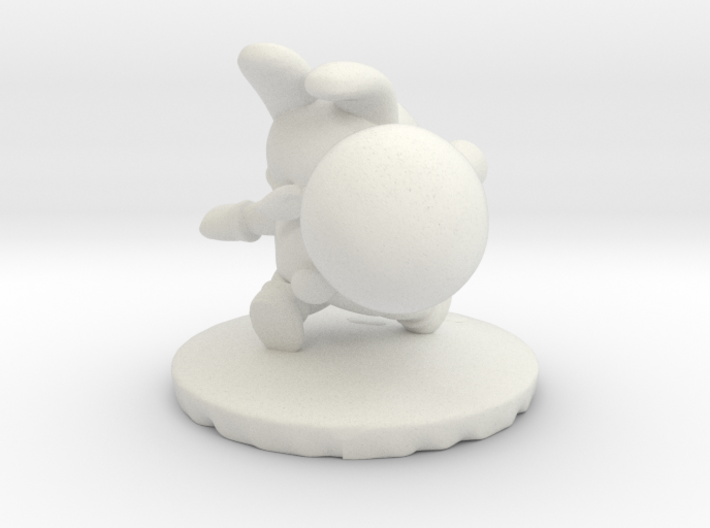 Nabbit from New Super Mario Bros U 3d printed